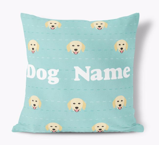 Icon Pattern: Personalized {breedFullName} Soft Touch Pillow